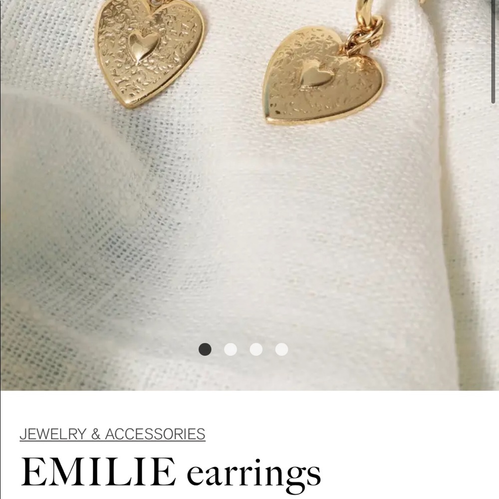 Rouje Heart Earrings